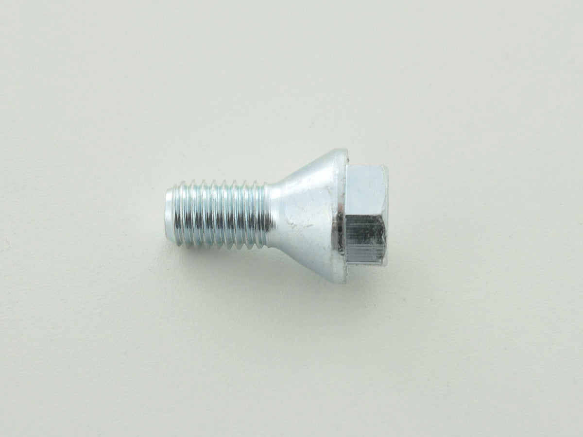 Radschraube einzeln Schaftlänge 21mm Kegelbund Kurzkopf silber M12x1,75 Radschraube einzeln Schaftlänge 21mm Kegelbund Kurzkopf silber M12x1,75